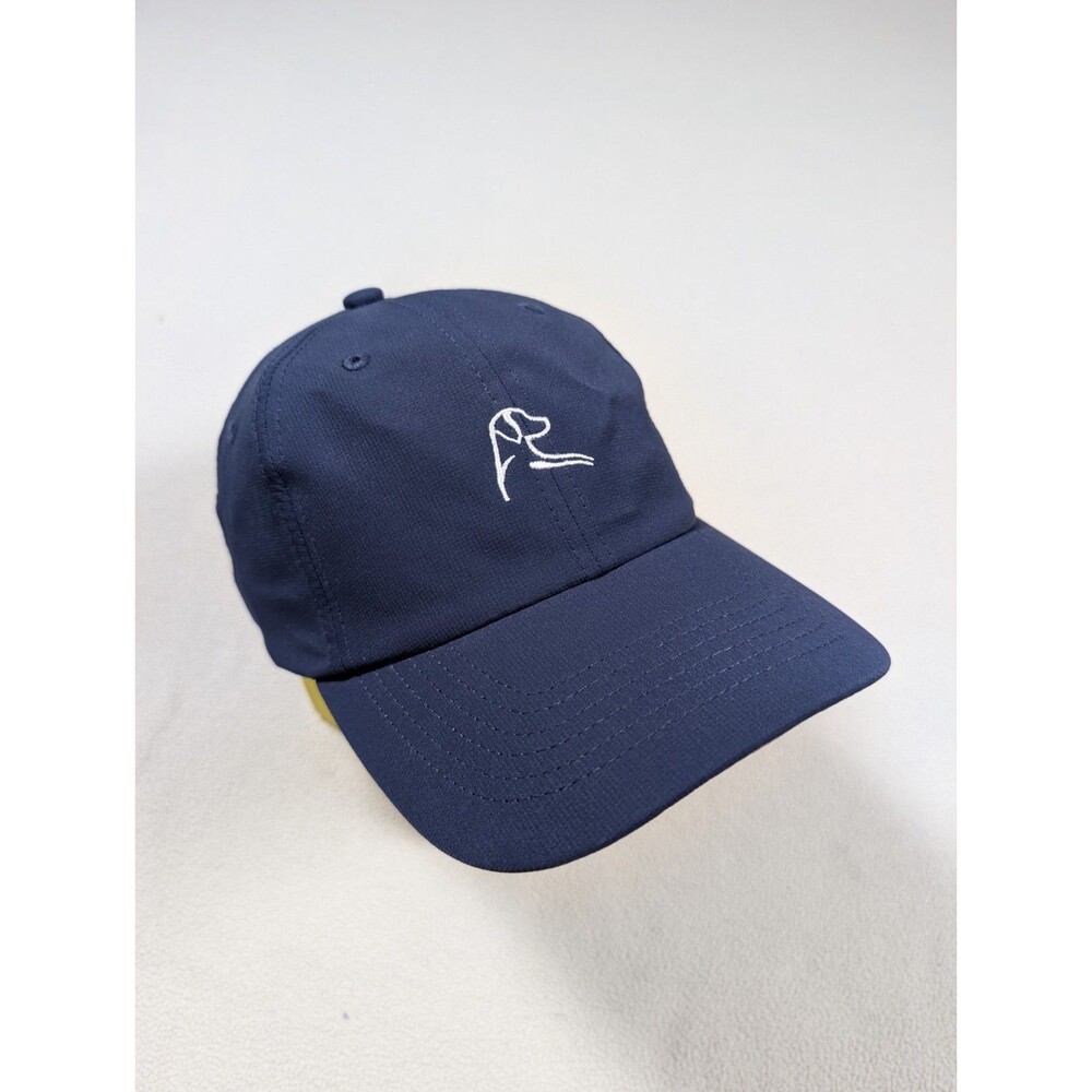 Rhoback The Poly Performance Golf Hat Strapback Blue UVA Cavaliers Darden